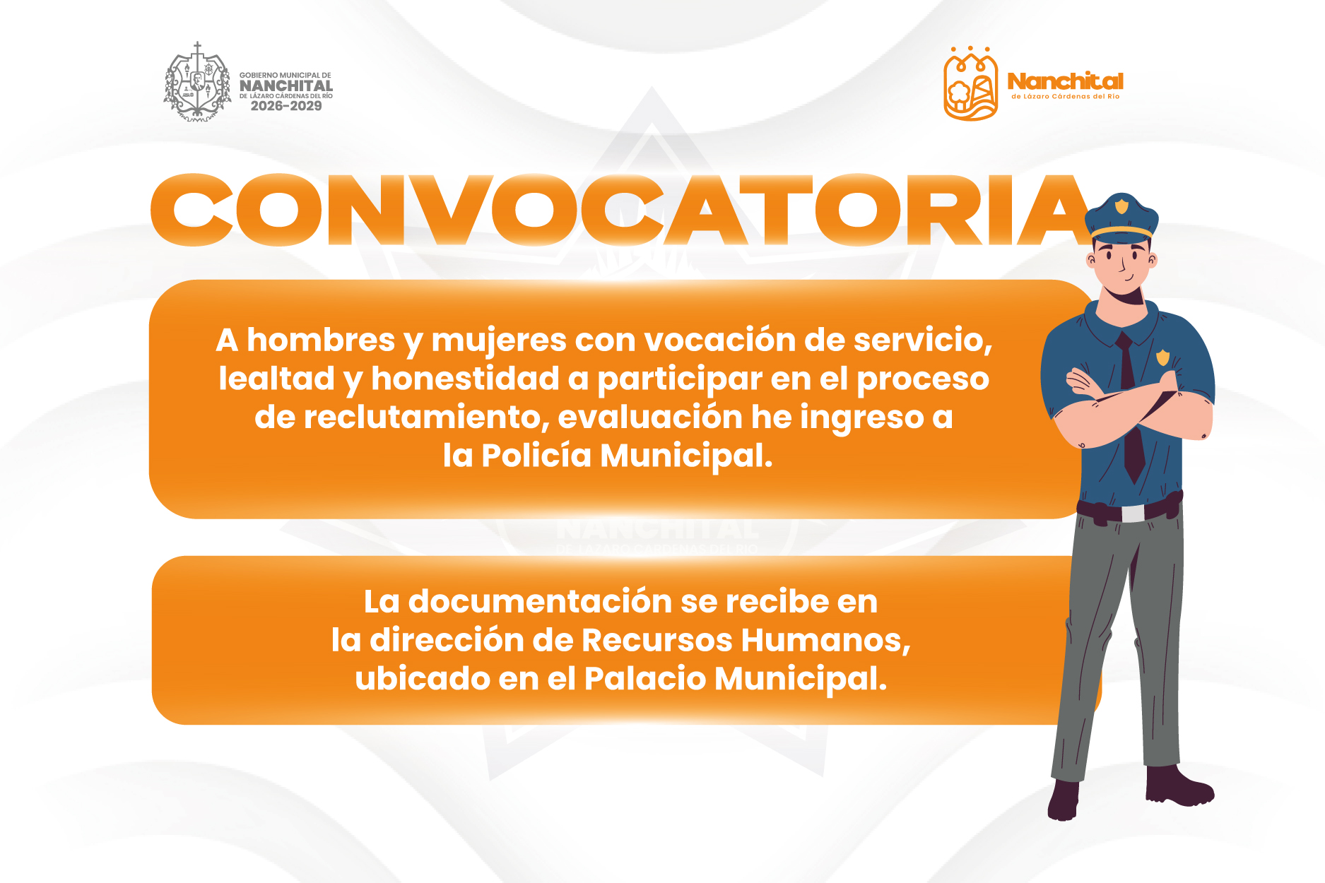 Convocatoria Policia Municipal